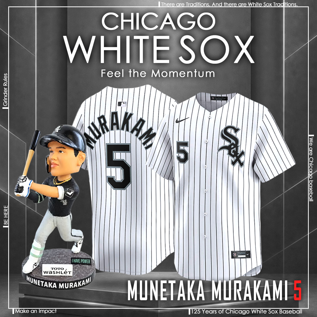 selection_mlb55's tweet photo. \アメリカでも人気急上昇中🍾/
ポストシーズンでホームランを放った村上選手！

セレクション店頭でも村上選手グッズが大人気🧦

#ホワイトソックス &amp; #村上宗隆 選手グッズ特集！👇️
☑https://t.co/b24lhN1RAr.

#Whitesox #MunetakaMurakami https://t.co/2YM6dh0OhR