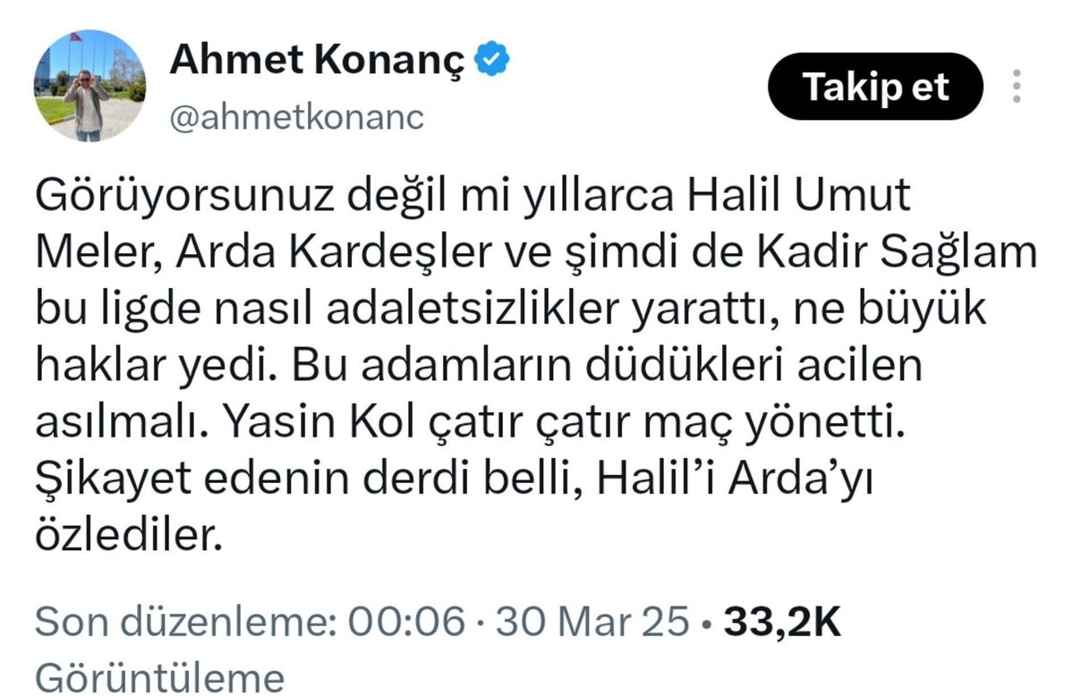 eminyavuz_01's tweet photo. @ahmetkonanc Utanma da yok amk https://t.co/NhU1qzG2w5
