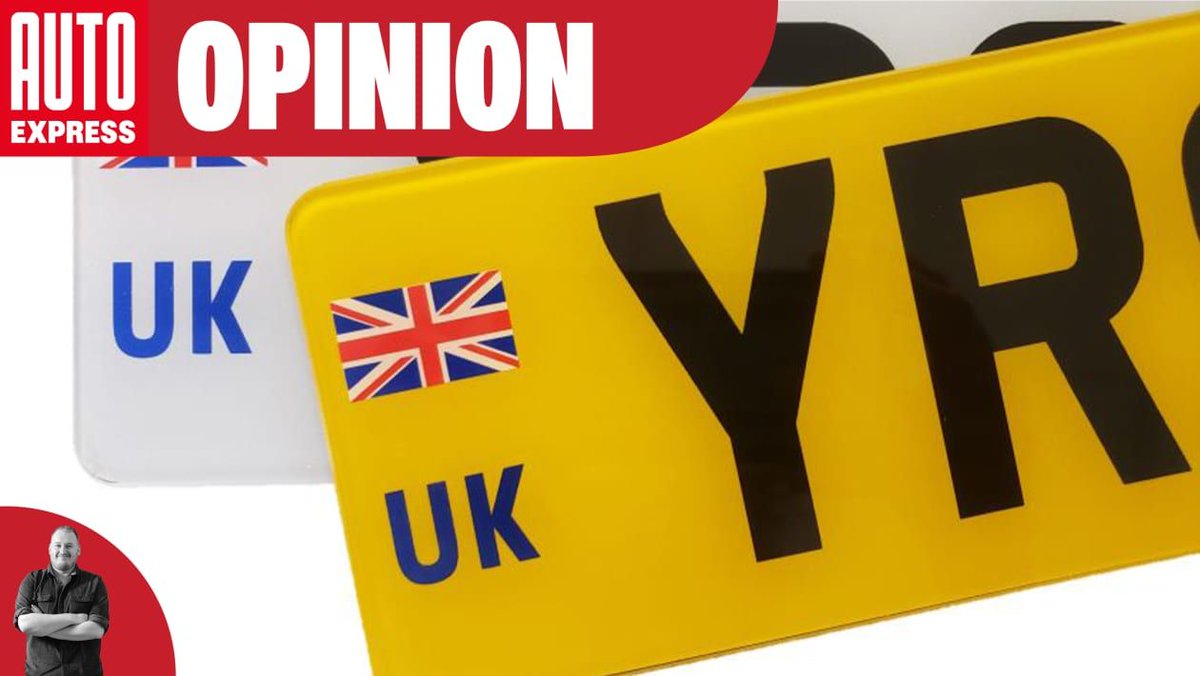 AutoExpress's tweet photo. Only in the UK could 'ghost' car number plates be a huge problem https://t.co/umJvDP8AhL