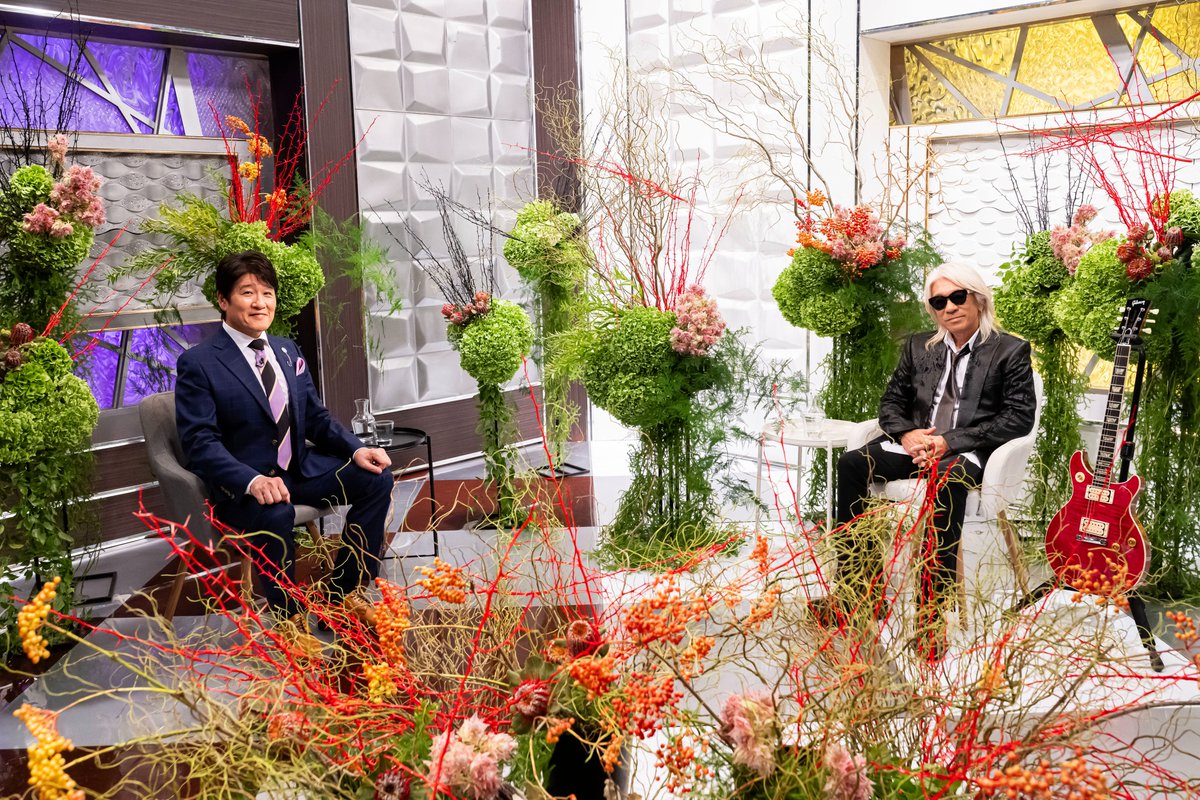 Bz_Official's tweet photo. 【#松本孝弘 #TAK NEWS】

MBS／TBS系全国ネット放送
「日曜日の初耳学」

番組放送500回目を迎えた
記念すべき夜に松本孝弘初出演！
どうぞお見逃しなく！

📺10月11日(日) 22:00〜22:54

▶️番組HP
https://t.co/cZ6f1GKUP2

#TakMatsumoto https://t.co/ylpZp3TiHa