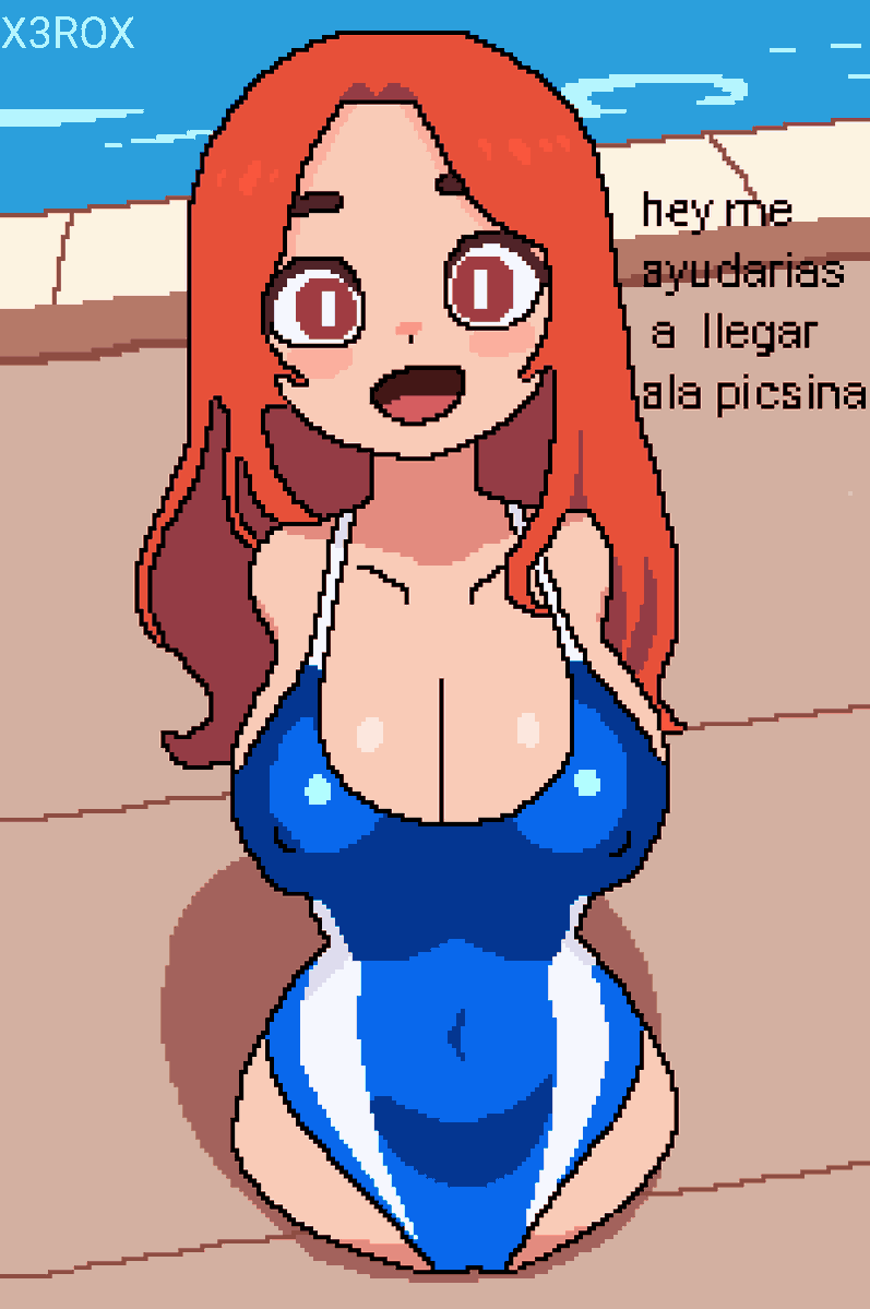 X3ROX23's tweet photo. Pool girl 

#amputee #pixelart #pool https://t.co/0ww0Ii6k4l