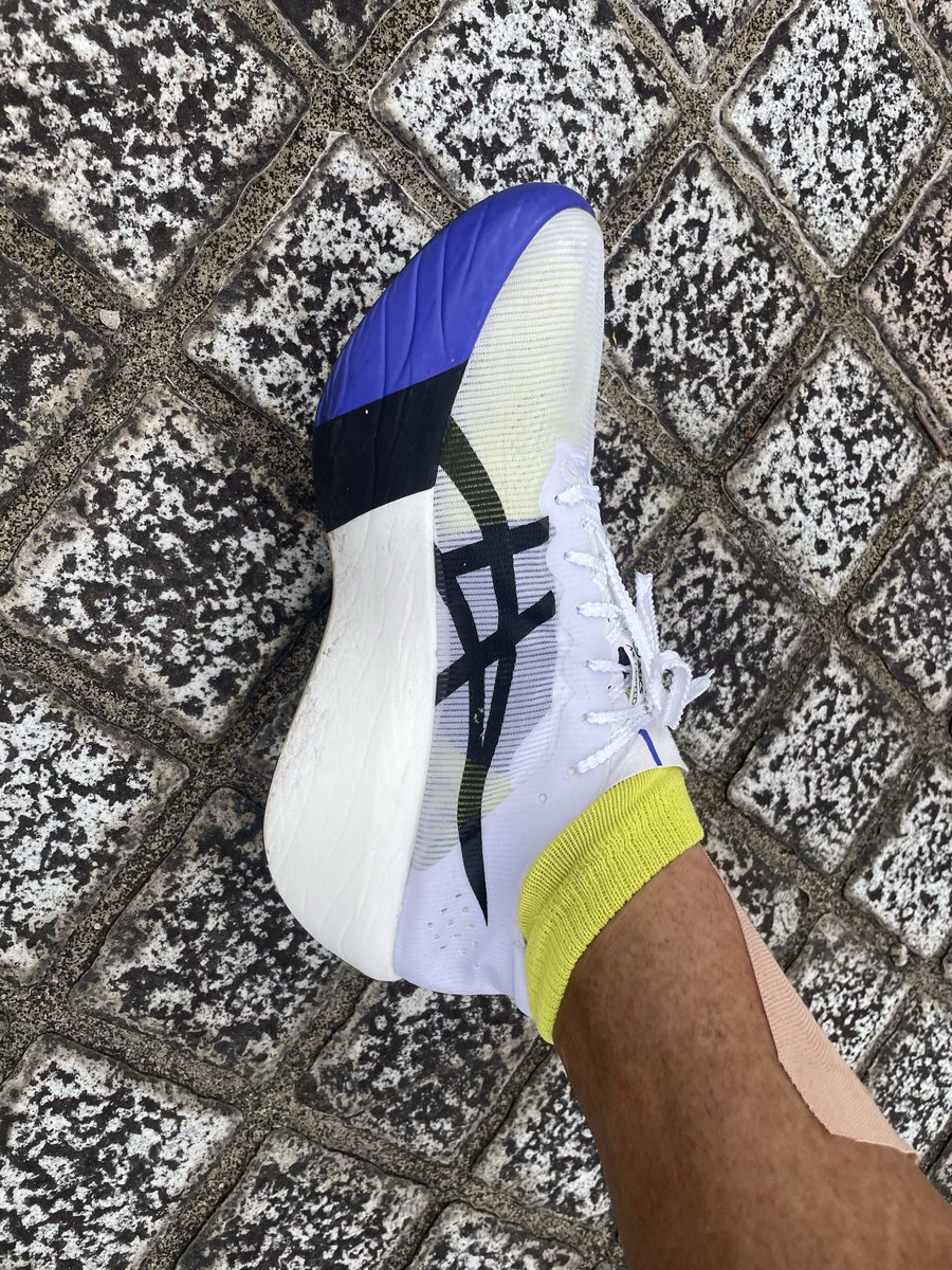RushingSpirits's tweet photo. 【嬉しすぎるPB‼︎】
1時間19分52秒

勝因は
①天候☁️ スタート前12℃
②シューズ👟meta speed ray
③ご近所のランニング仲間🏃‍➡️（クレイジーな方々）からの刺激

そして
④前日の龍上海🐉辛味噌ラーメン🍜カーボローディング

ここから頑張るぞ〜

#山形まるごとマラソン https://t.co/pPMf7VblAM