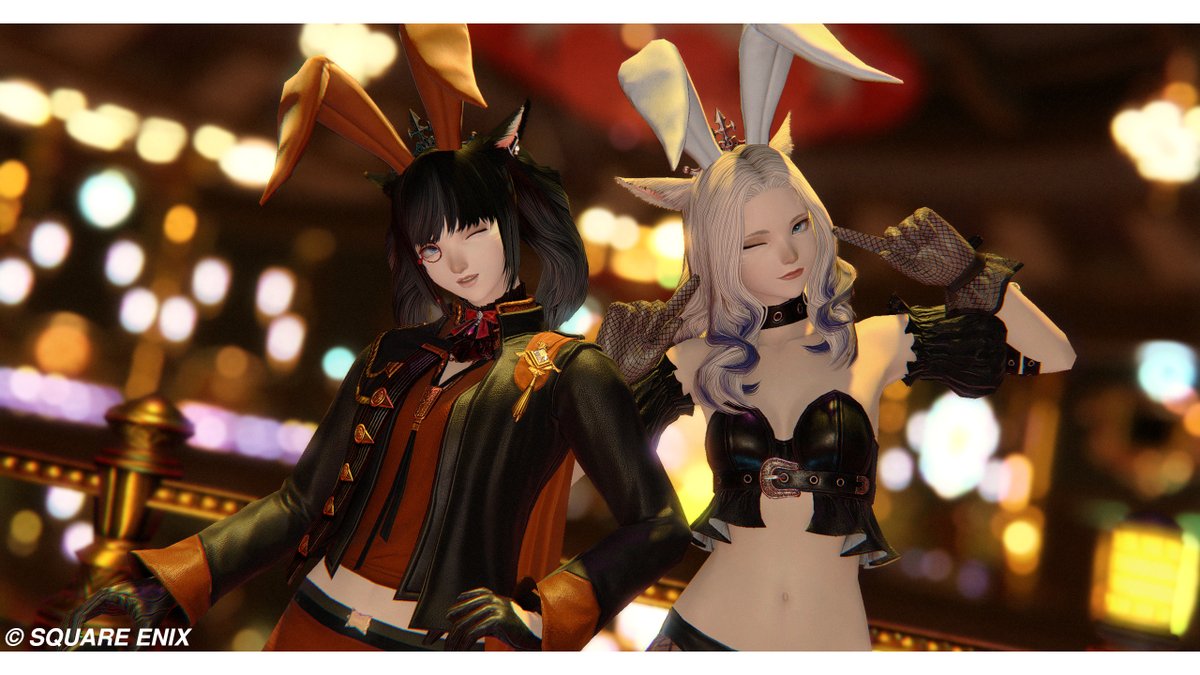 nemu_nemo_nao's tweet photo. 次の #鼻黒ｽﾞ 撮影イベントやります！🥳🙌✨
鼻黒バニー募集中！🐰🤝😼

🌐 ガルーダ鯖 / ゴールドソーサー
🕙 10月11日(日曜日) 21:50〜！
🧥 バニークラウン / バニーチーフクラウン
💨 ヨウジンボウ＆テュポーン先生と勝負する
🌵 途中参加抜けOK

🐾自動追尾でみんなで散歩もします 🐈🐈‍⬛🐈🐈‍⬛🐈🐈‍⬛ https://t.co/9rRSkZCieG