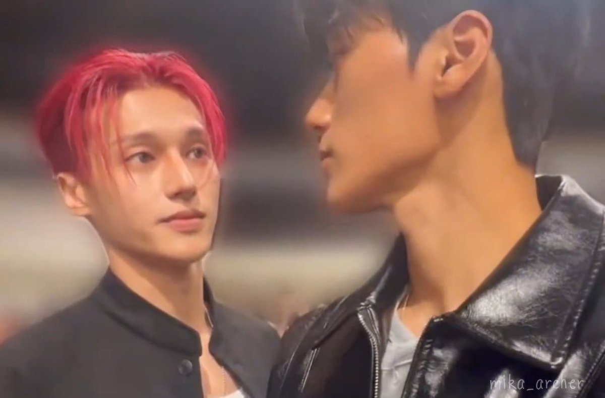 Were436's tweet photo. the way woosan look at each other is truly something worth talking about for years🥹 https://t.co/jy1tpZj2Bu