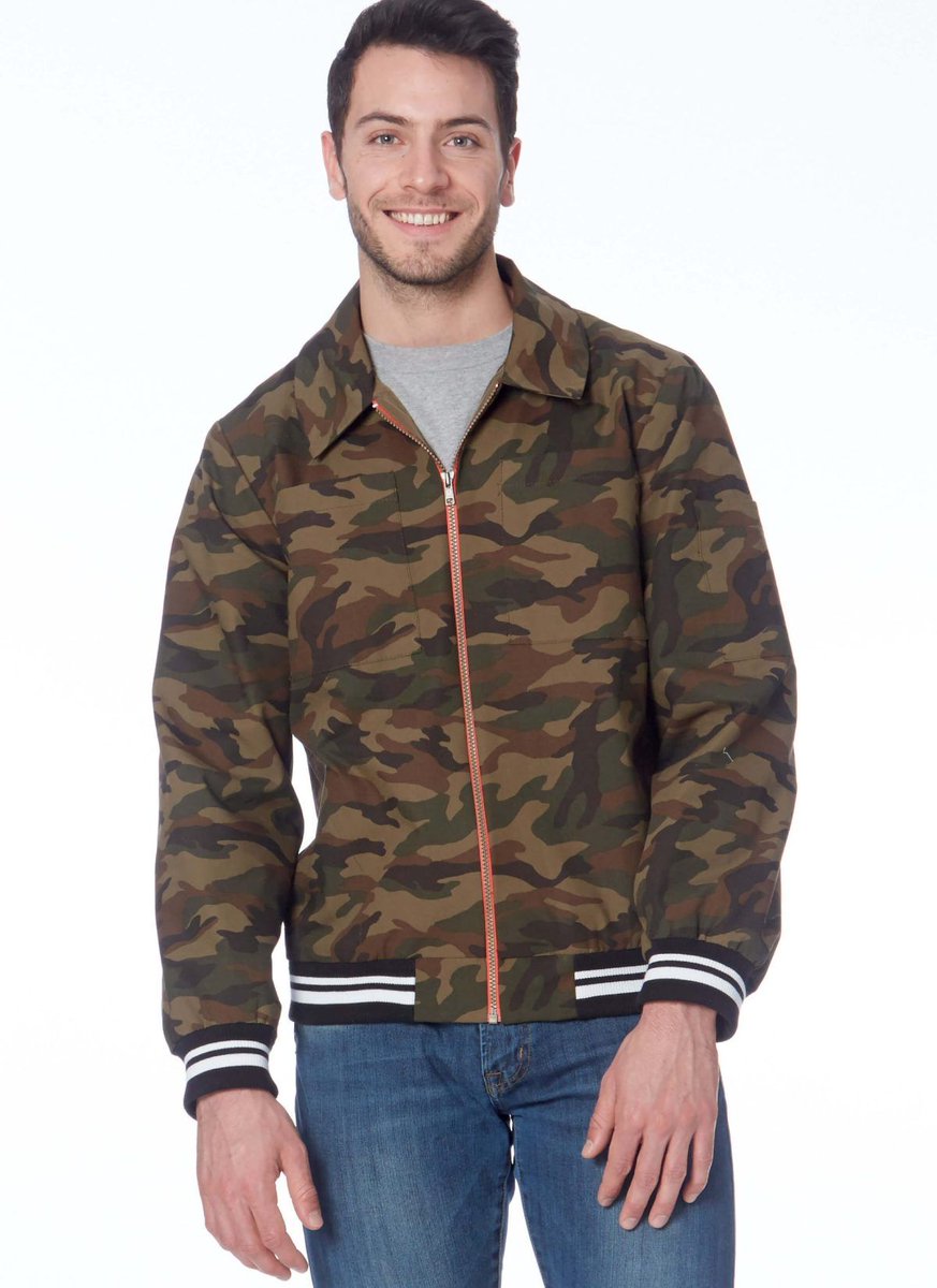 trpatchwork's tweet photo. Stitch your own classic outerwear staple! ✈️🧵 Brand new, uncut McCall’s 7637 features unisex misses’ and men’s bomber &amp; flight jackets with separating zippers and rib knit trim. The ultimate stylish layer for any wardrobe.

Shop now: https://t.co/0sbtDwG1lb  #Sewing #Jacket https://t.co/87TbOB041r