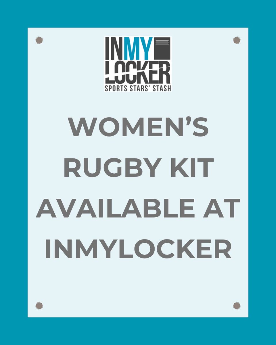 InMyLocker's tweet photo. 🏉 WOMEN’S RUGBY KIT 🏉

Did you know we have a growing selection of women’s rugby kit at InMyLocker?

From England Rugby to club kit, discover player-issued and player-worn pieces from across the women’s game.

👉 Shop the collection now.

#InMyLocker #WomensRugby https://t.co/tXN7MJwfWr