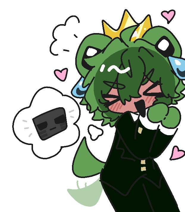 Coriander303's tweet photo. #froggygrox #frox 我之前画的小青蛙衣服grox和女仆装froggy，嗯。挺可爱的对吧？ https://t.co/F3OdYjQUge