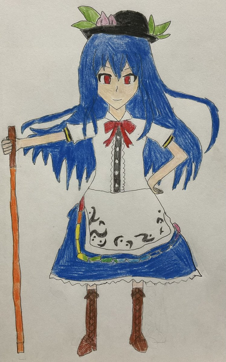 0HZRThoVtOex7fa's tweet photo. 天子の過去絵です。
#10月4日は天子の日 https://t.co/EO5k7MucGl