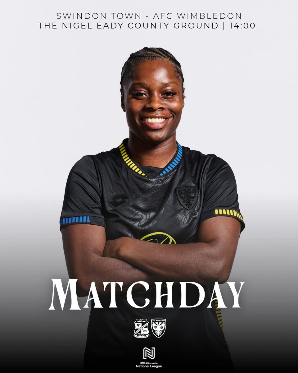 afcw_women's tweet photo. MATCHDAY 🖤

We're off to newly promoted @SwindonTownWFC - our first competitive outing in our very special away kit! https://t.co/NX6TkIg2NL