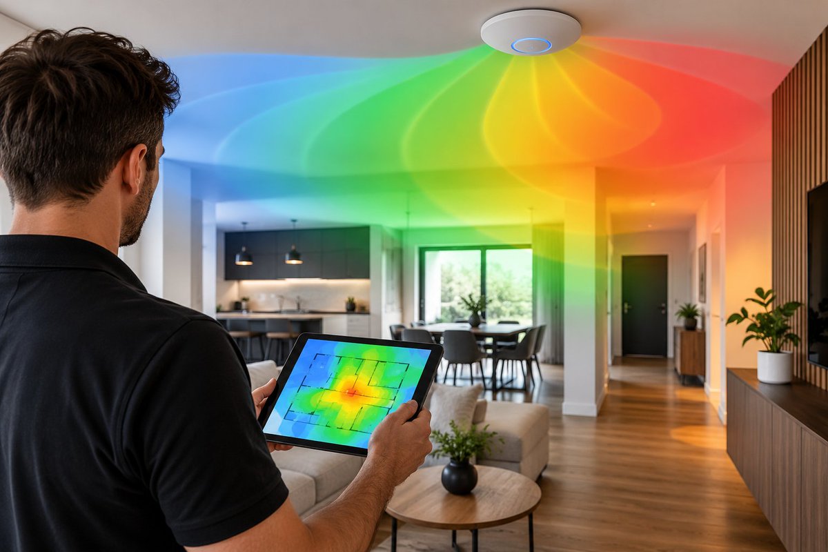 spyshopeu's tweet photo. Weak WiFi? 📶 Better access-point placement, measurements and optimization can reduce dead zones and improve network stability.
https://t.co/hglHoZIGW7
#WiFi #UniFi #SpyShop https://t.co/pDJEmjqHUo