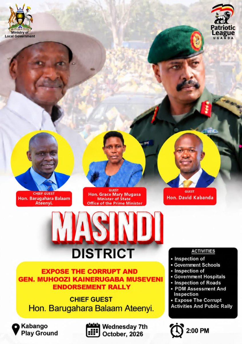 BalaamBarugahar's tweet photo. Masindi Muliyo ! https://t.co/GcjSwAuWLX