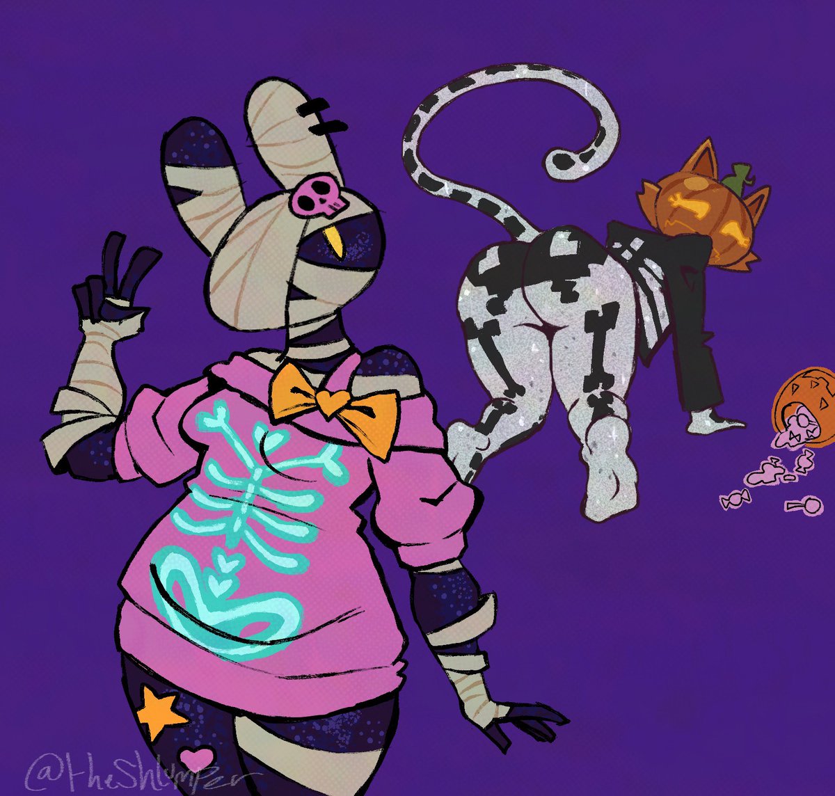 TheShlumper's tweet photo. Something something she dropped her candy idk https://t.co/h4d1aXk24O