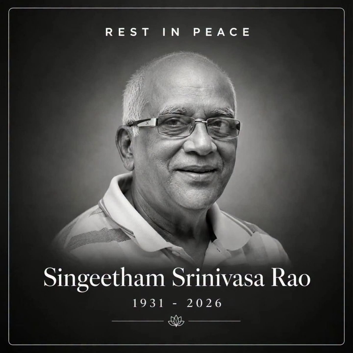 DataSaysThat393's tweet photo. సింగీతం శ్రీనివాసరావు గారు మనల్ని విడిచి వెళ్లారని తెలిసి చాలా బాధగా ఉంది 💔
పుష్పక విమానం, ఆదిత్య 369, భైరవద్వీపం లాంటి గొప్ప సినిమాలు ఇచ్చిన దర్శకులు. ఆయన సినిమాలు ఎప్పటికీ గుర్తుండిపోతాయి
#RIPSingeetham #TeluguCinema https://t.co/o4BuTxFNZH