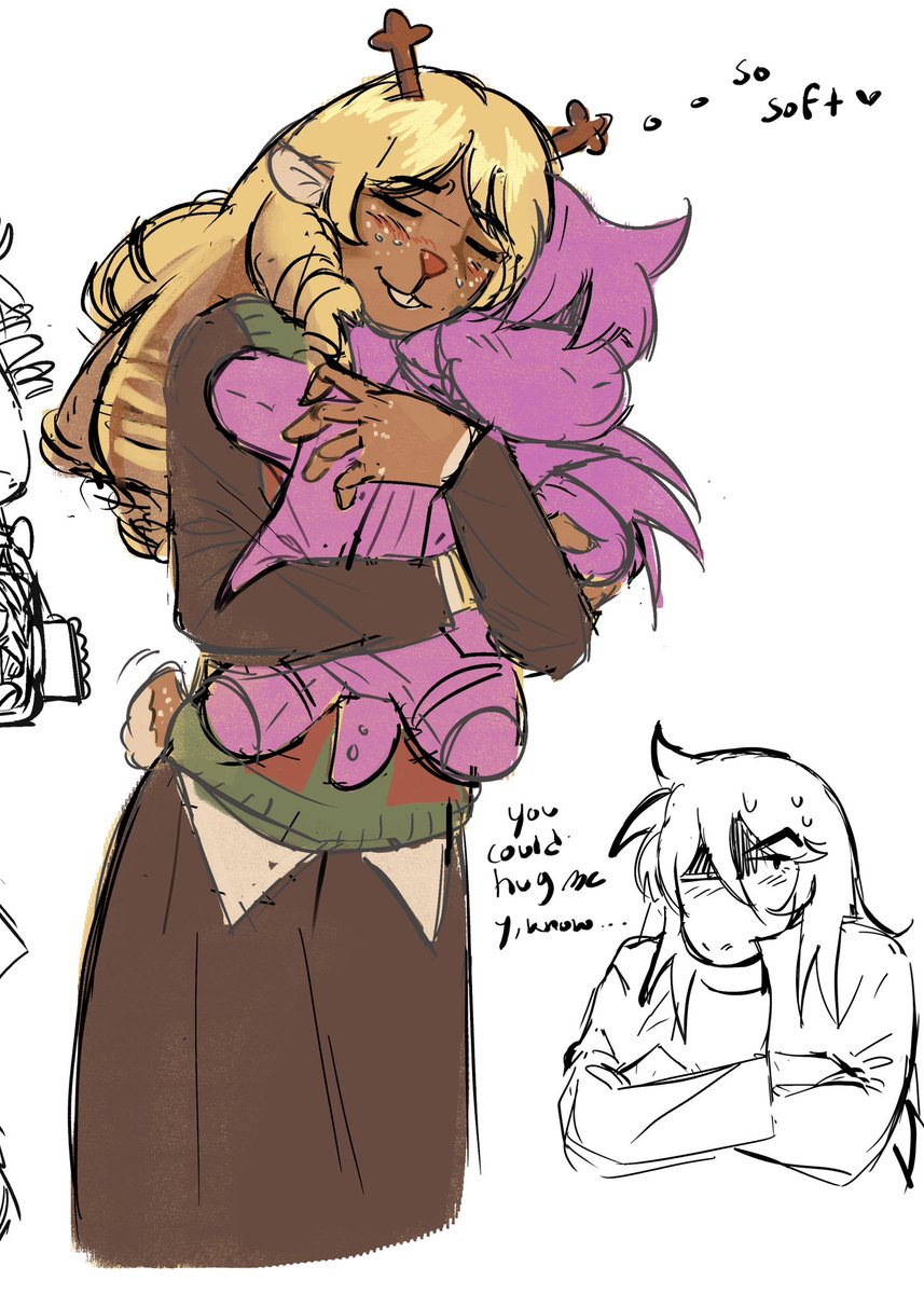 SpottedPidge's tweet photo. #suselle wip 🦖❄️ https://t.co/qYHVXomD93