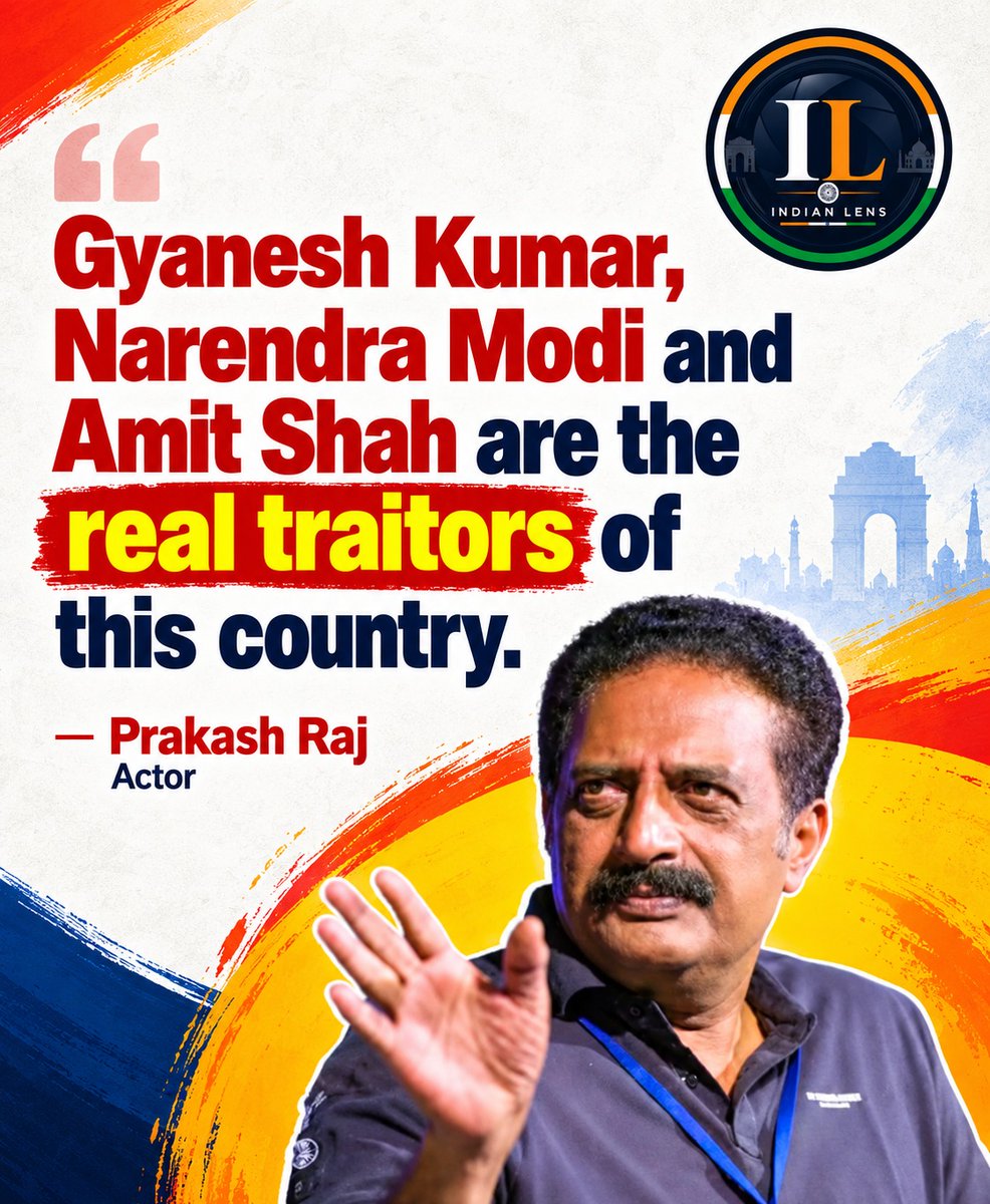 Kumarjyoti49291's tweet photo. 𝐀𝐜𝐭𝐨𝐫 𝐏𝐫𝐚𝐤𝐚𝐬𝐡 𝐑𝐚𝐣 𝐜𝐚𝐥𝐥𝐞𝐝 𝐆𝐲𝐚𝐧𝐞𝐬𝐡 𝐊𝐮𝐦𝐚𝐫, 𝐍𝐚𝐫𝐞𝐧𝐝𝐫𝐚 𝐌𝐨𝐝𝐢 𝐚𝐧𝐝 𝐀𝐦𝐢𝐭 𝐒𝐡𝐚𝐡 𝐭𝐡𝐞 “𝐫𝐞𝐚𝐥 𝐭𝐫𝐚𝐢𝐭𝐨𝐫𝐬” 𝐨𝐟 𝐭𝐡𝐞 𝐜𝐨𝐮𝐧𝐭𝐫𝐲. https://t.co/GM51Od28oG