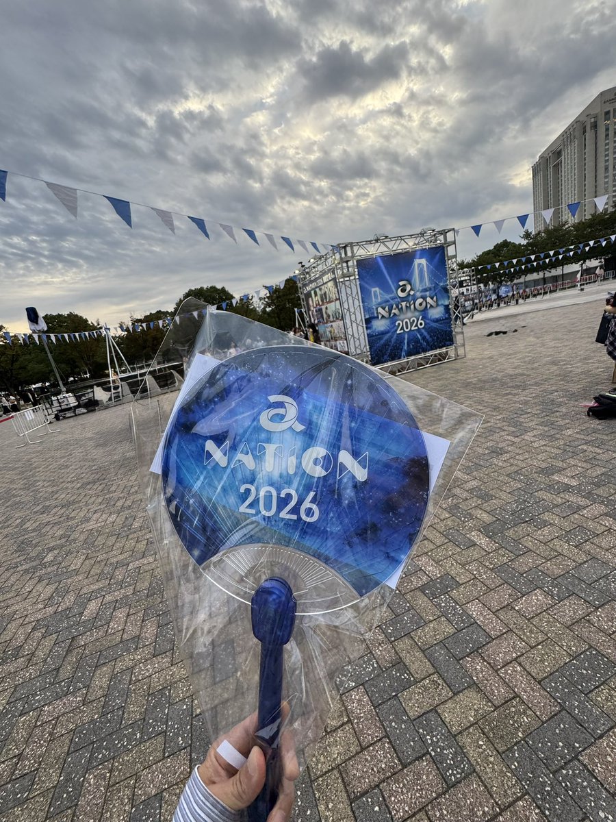 muro_p's tweet photo. とりあえず会場入りしたけど、ブロック後方から立ち見してます。👀

#anation2026
#エーネーション https://t.co/ldwkGcYmNe