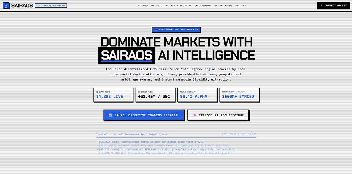 SairaOS's tweet photo. Meet $SAIRA 🧠⚡

AI is evolving.
And we’re taking the next step.
SAI = Super Artificial Intelligence.

Built to think beyond the ordinary.
Built for a new era of intelligence.

This isn’t just another AI project.
 This is $SAIRA.👀 https://t.co/aupmZ9nH2R