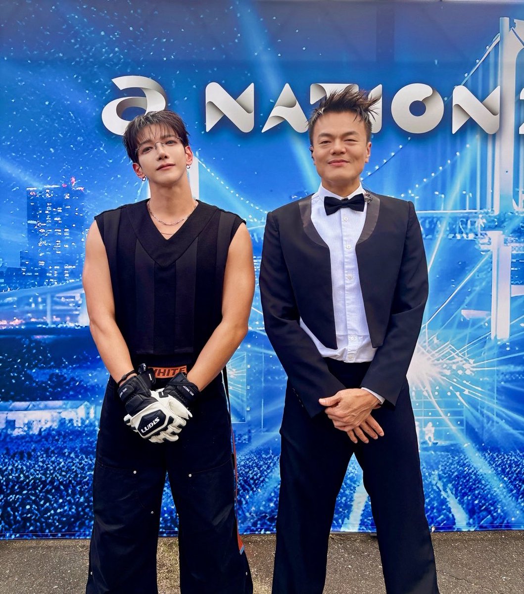 JYPE_JAPAN's tweet photo. 📢JYP NATION✨
in #anation2026

ステージの合間にパシャリ📸
これからも最高のパフォーマンスをお届けします🌟

@followjyp
#JYPark #박진영 
@follow_2PMJP
@Jun2daKAY
#JUN_K #ジュンケイ https://t.co/1jOP7x0ZOb