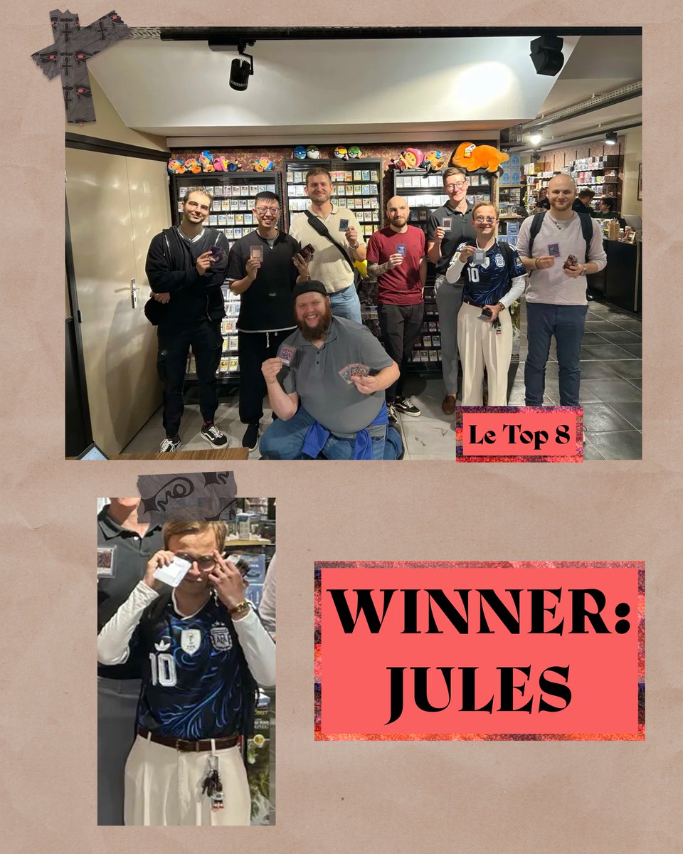 Edison_Nord's tweet photo. 🎴 CDB WIN A CARD BOOK OF LOCALS

Merci à tous d'être venu et merci au coin des barons et plus particulièrement Lucas d'avoir hosté ça c'était vraiment trop cool ✨

#edisonformat #retroyugioh #lille #fyp #pouet https://t.co/QAjymYzHVu