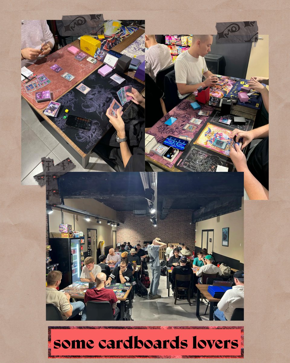 Edison_Nord's tweet photo. 🎴 CDB WIN A CARD BOOK OF LOCALS

Merci à tous d'être venu et merci au coin des barons et plus particulièrement Lucas d'avoir hosté ça c'était vraiment trop cool ✨

#edisonformat #retroyugioh #lille #fyp #pouet https://t.co/QAjymYzHVu