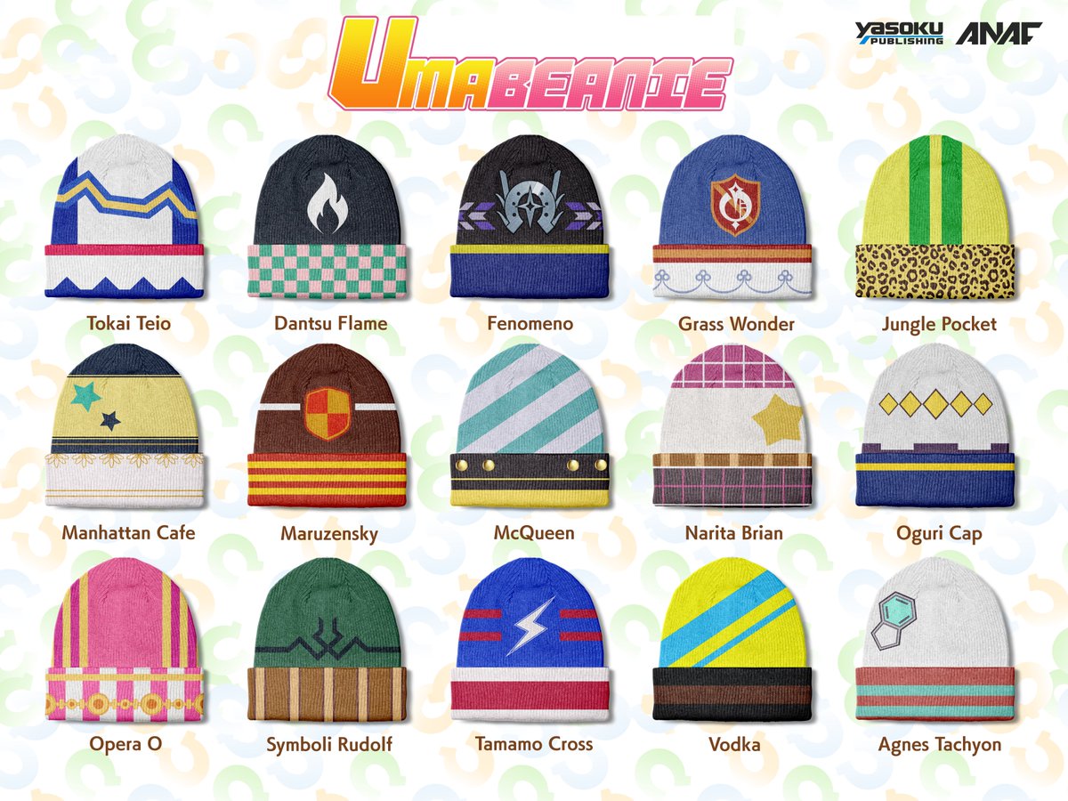 ANAFFY_'s tweet photo. 𝗨𝗺𝗮𝗯𝗲𝗮𝗻𝗶𝗲 𝗦𝘂𝗿𝘃𝗲𝘆 𝗮𝗻𝗱 𝗚𝗶𝘃𝗲𝗮𝘄𝗮𝘆.

Vote which Umamusume should we make a beanie next  below and have a chance to win one free. 

Just retweet and fill up the google form. https://t.co/fKvQ3rpfSz