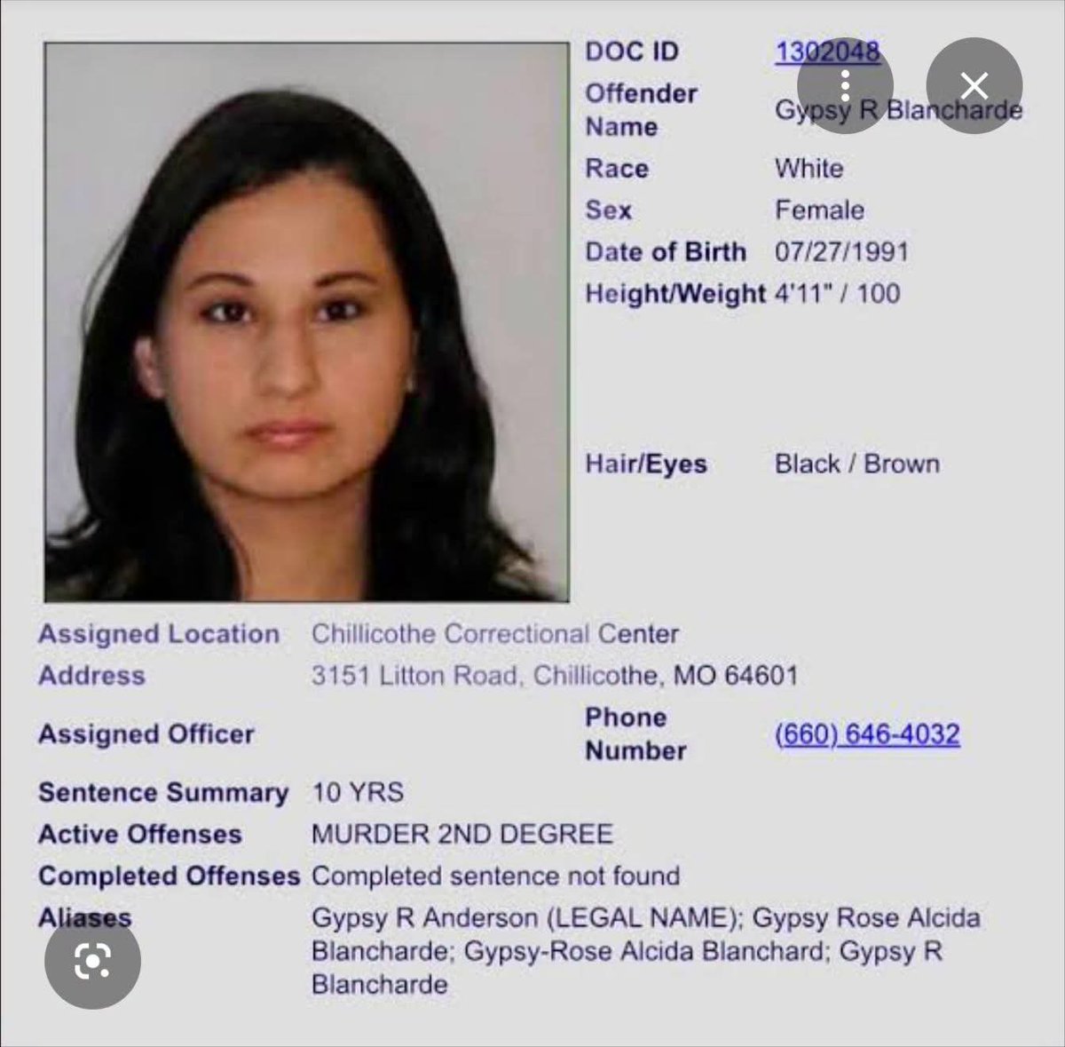 dcopechatter's tweet photo. SHARED FROM CHRISTINA GENOVESE:

"I was in prison with Gypsy Rose and this just blows my mind. 

She literally helped a boy that wasn't all there kill her own mother. She is a queen at manipulation and having people feel sorry for her. I was in Chillicothe correctional center with Gypsy Rose. She was addicted to Suboxone. Love spending all her tricks money on Suboxone and she also acted like she was gay. She had this annoying ass voice.... And you could tell she was just an evil little POS. I'm still blown away that all the media she got when she got out she should have never got out. This girl is sick mentally... And now someone close to her has died again. I guarantee she had everything to do with it! I feel sorry for her child. She does not know how to be a mother and I'm saying all these things because I know I was locked up with the girl for years....! It's just crazy."

This story is getting more and more interesting. Not sure if she was involved in his death, but there seems to be so many coincidences. With her past, what can we believe?!? 🤔
