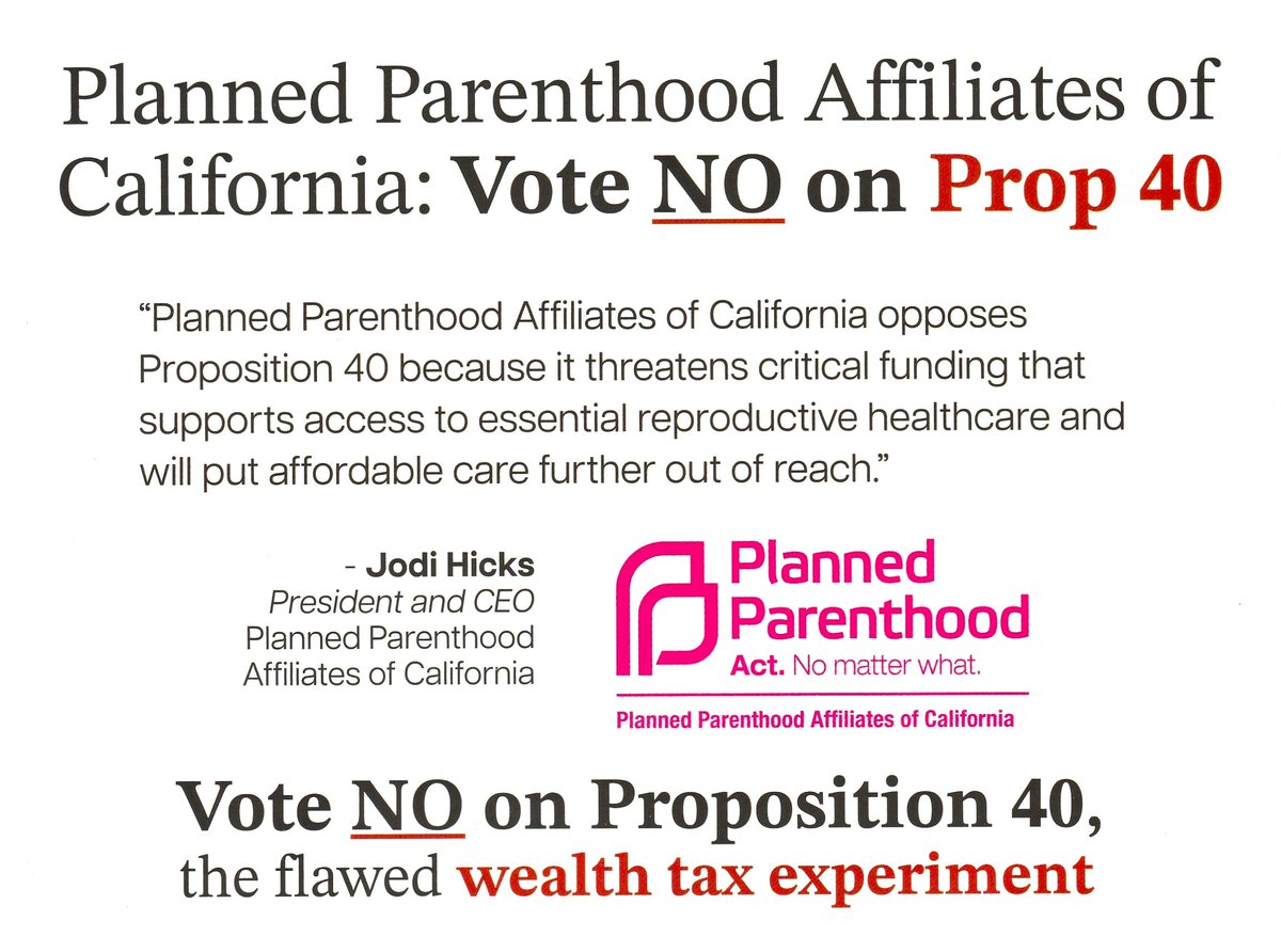 AlwaysThinkHow's tweet photo. @BernieSanders @RoKhanna @JaneKim Well @BernieSanders @RoKhanna @JaneKim #Prop40 will throw the schools and Planned Parenthood under the bus. It does fund them properly. Let's do this right and tax ALL THE RICH every year. https://t.co/FneZ801YR8