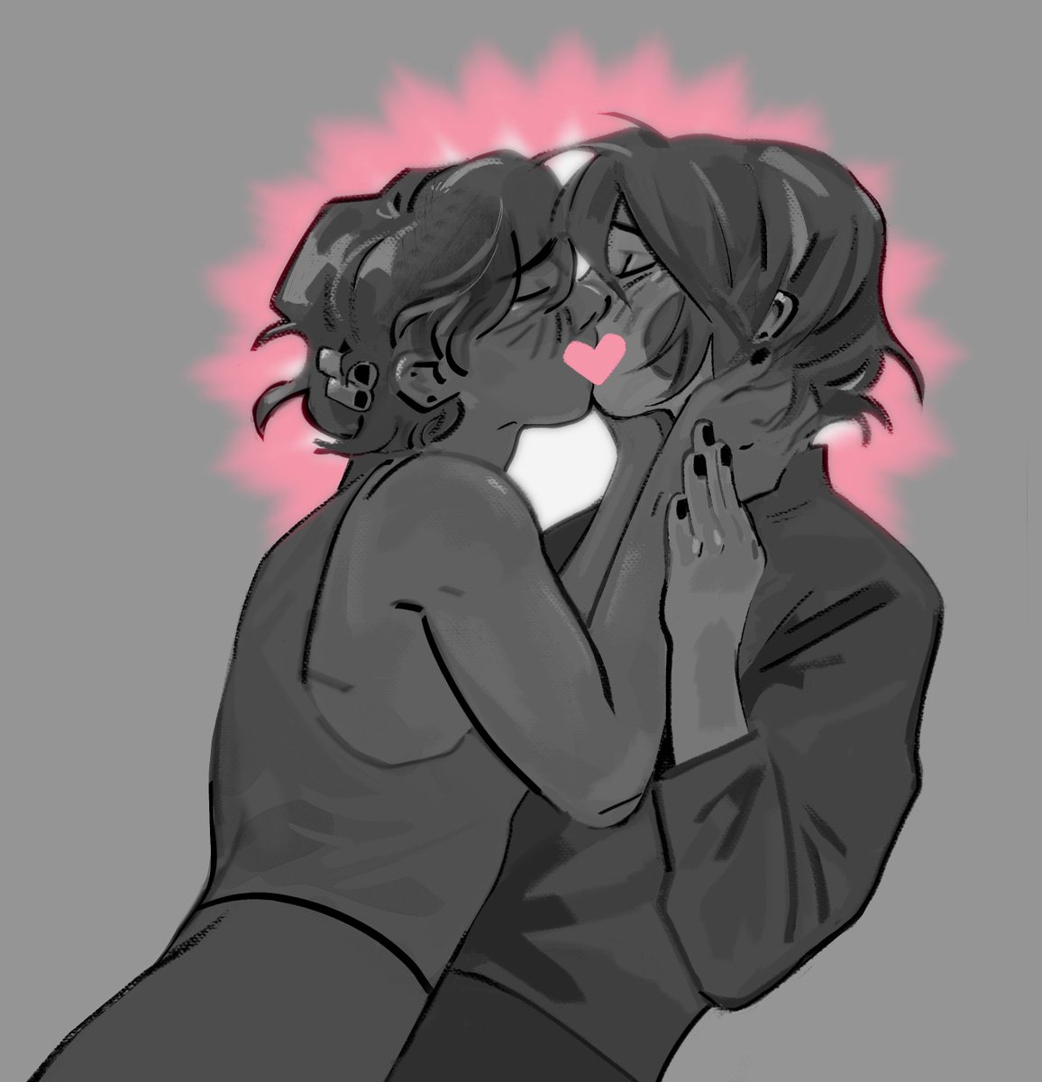 flavoredtissues's tweet photo. Go my enby slop! Day 4 #charisk https://t.co/zblbAasvcI
