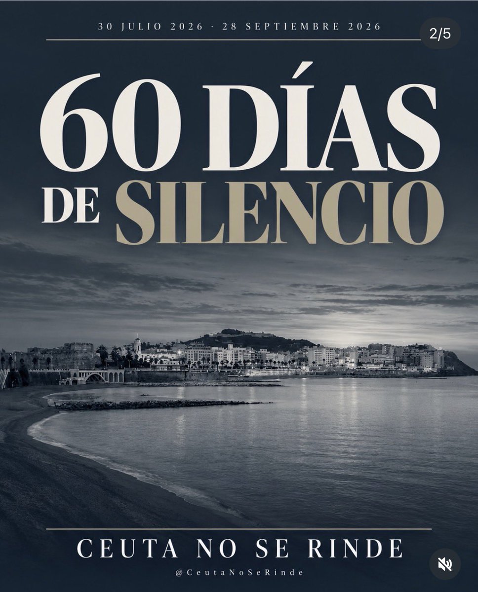 rosadiezglez's tweet photo. El silencio es la complicidad de los cobardes. #CeutaEsEspaña . https://t.co/qXZ76DaBIF
