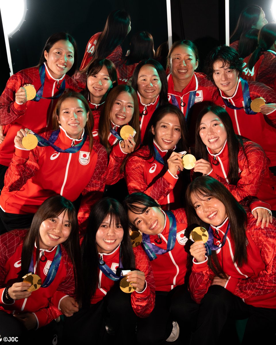 TeamJapan's tweet photo. Portrait📷

#愛知名古屋2026 🇯🇵
ラグビーフットボール 女子 #TEAMJAPAN

@JRFUMedia 
#ともに一歩踏み出す勇気を