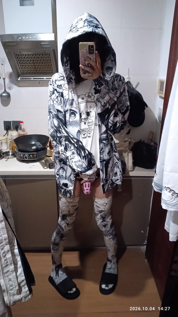 StarStrike_yuki's tweet photo. 第一次尝试上锁——
锁了两个半小时捏
锁起来的感觉原来是这样的……满满的很安心诶（？）

#贞操锁 #ootd https://t.co/eY3AUPipKl