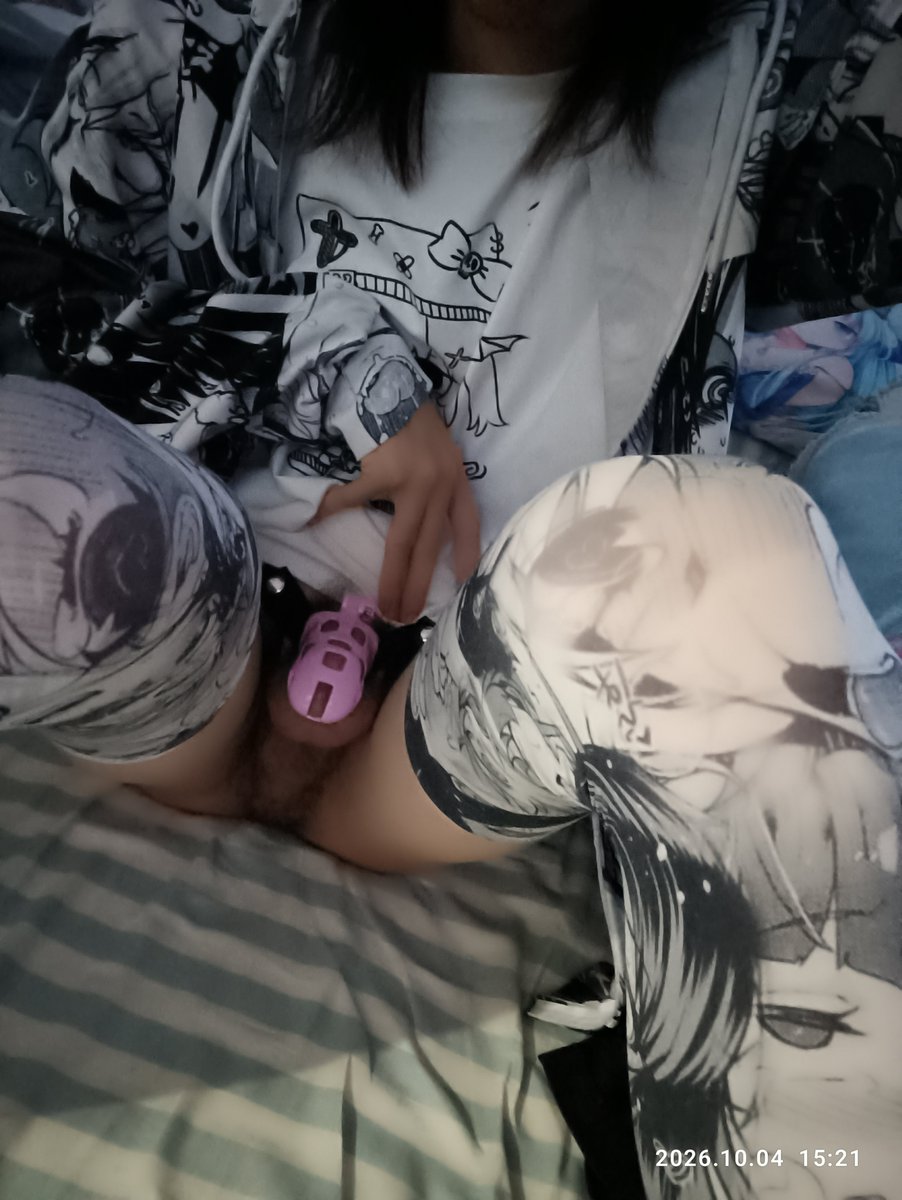 StarStrike_yuki's tweet photo. 第一次尝试上锁——
锁了两个半小时捏
锁起来的感觉原来是这样的……满满的很安心诶（？）

#贞操锁 #ootd https://t.co/eY3AUPipKl