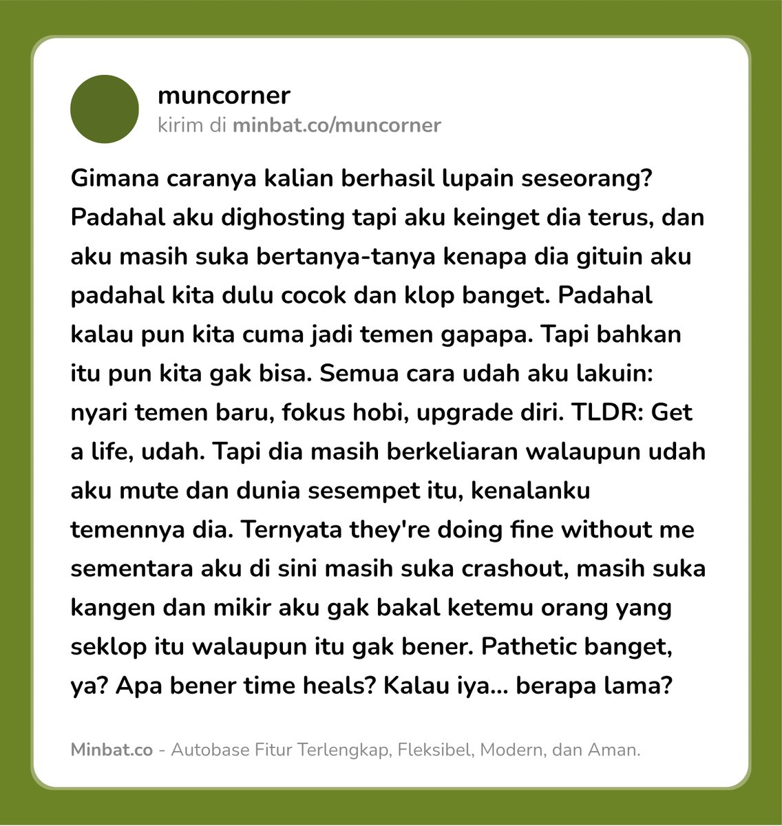 muncorner's tweet photo. 🍀 CW // Move on https://t.co/4eamsL133L
