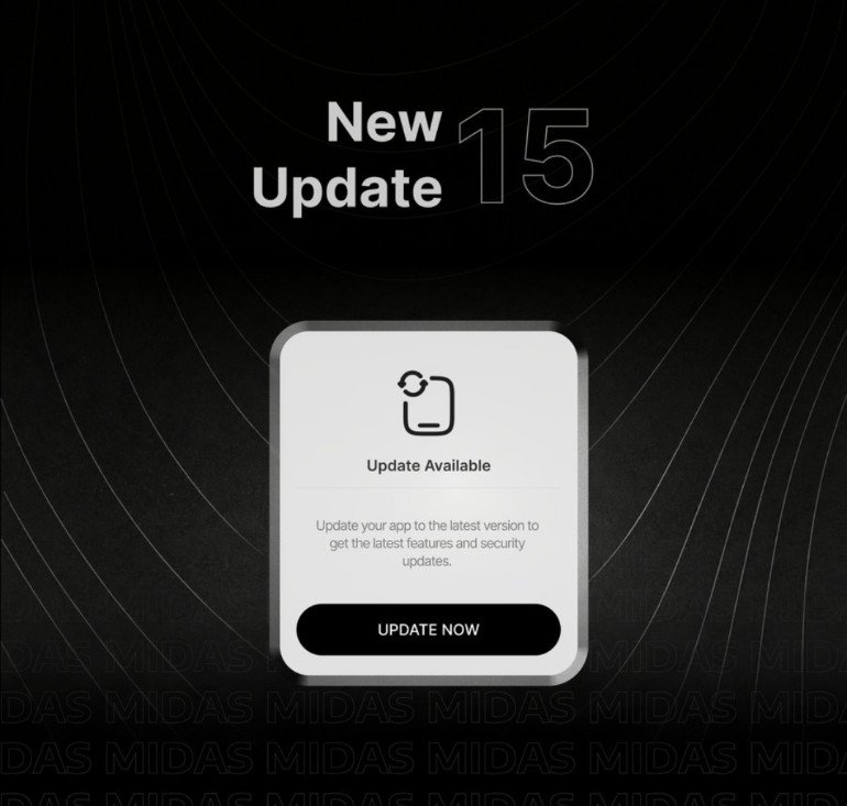 kakiwarna501's tweet photo. 👉 MIDAS UPDATE — VERSION 15 

🚀 Update Midas to Version 15!

Experience the latest updates, improvements, and new features included in this version. 🔥

✨ KEY FEATURES:
🔗 1. Direct Link

Invite new members instantly using your personal invitation link. The process is now simpler, faster, and more convenient for both new and existing accounts, with less typing required.

📢 2. Ping All

Activate all your inactive nodes with just one tap. Send reminders to inactive team members and help keep your network active, connected, and growing. 🌍

🛡️ 3. Enhanced Wallet Security

Enjoy improved wallet security with the latest security protocols, designed to provide stronger protection for your account and enhance the overall security of your wallet experience.

💪 We will continue to work, grow, and forward together!

💥 A LITTLE REMINDER: 💥
Be patient during the mining process.

🔥 Stay active every day.

📚 Keep learning.

🚀 Take the journey at your own pace.
Building a project and an ecosystem takes time. It cannot happen overnight or in just a few days.
✨ Stay patient.

🧘 Stay calm.

📖 Keep learning.

🚀 Keep moving forward.
🌍 Every great journey begins with a single step.
🎁 CLAIM 50 MID CODE

👉 127JJ2 👈

📱 Midas is now available on the Google Play Store.

https://t.co/seXxG1THhs

@Midas_Lab

#MidasLabs #Midas #MID #Mining #CryptoCommunity #MidasUpdate