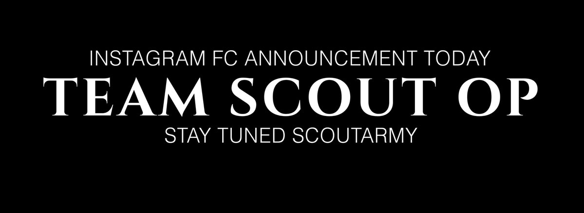 scoutarmyop1's tweet photo. The time has finally arrived 🥶.
THE ERA OF #TeamScoutOP HAS BEGUN🔥.!
Official Fan Club loading very soon on INSTAGRAM .!! Stay tuned. ⏳⚡
#ScoutOP #ScoutArmy https://t.co/nxwuJCbMTI