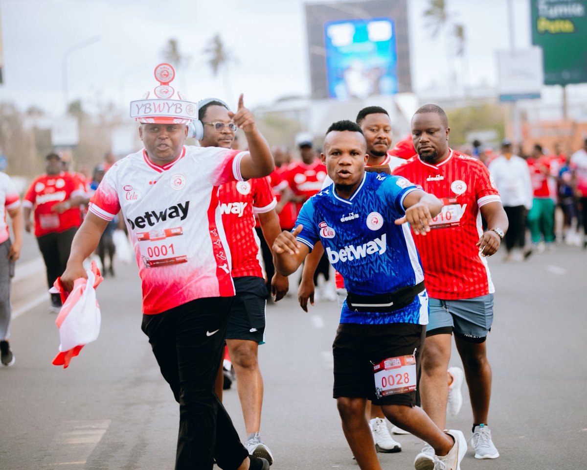SimbaSCTanzania's tweet photo. 𝐒𝐈𝐌𝐁𝐀 𝐌𝐀𝐑𝐀𝐓𝐇𝐎𝐍 𝟐𝟎𝟐𝟔 imebamba. #SimbaMarathon2026 #NguvuMoja https://t.co/H04rmGnrte