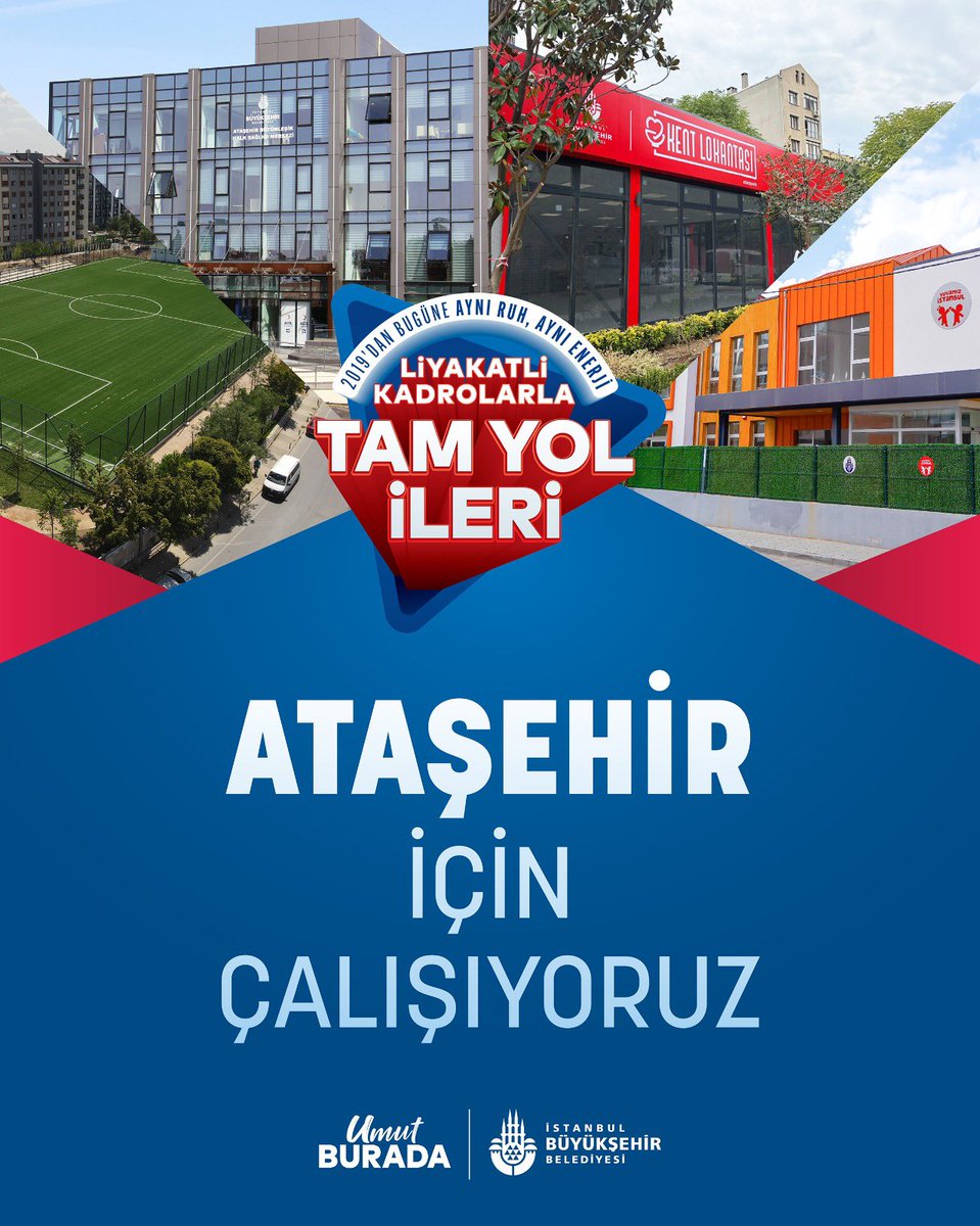 nuriaslan_tr's tweet photo. 39 ilçeyi bir bildik, eşit hizmet ettik.

İstanbul Büyükşehir Belediyesi Ataşehir için çalışıyor. https://t.co/qWYav9TRB6