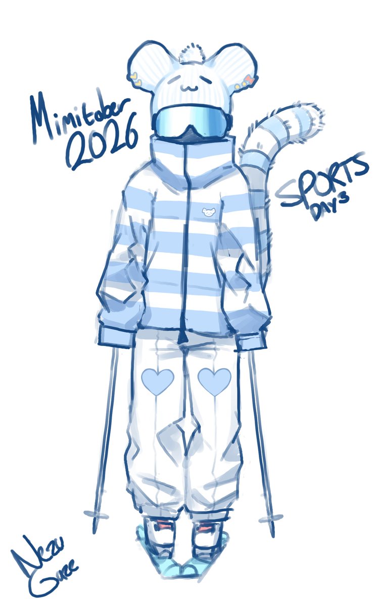 Nezu_Gaze's tweet photo. Going Skiing

Sports #mimitober26 #drawmies https://t.co/6TZWaKalkQ