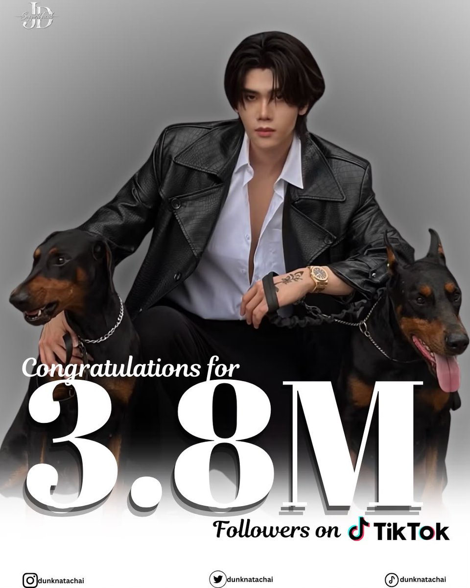 JD_Strategies's tweet photo. 📢 3.8 MILLION and counting! Congratulations, 
Dunk! 🐻‍❄️Another milestone reached, and we couldn’t be prouder. 
Here’s to many more millions ahead! ✨
#dunknatachai https://t.co/GWMR9fzQoc