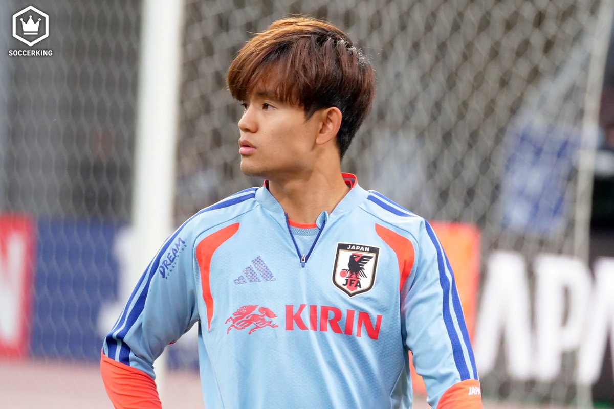 SoccerKingJP's tweet photo. ／
Today’s Training Photo📸
＼

#中村敬斗 #佐野海舟 #久保建英 #田中聡 https://t.co/trp9mPSMby
