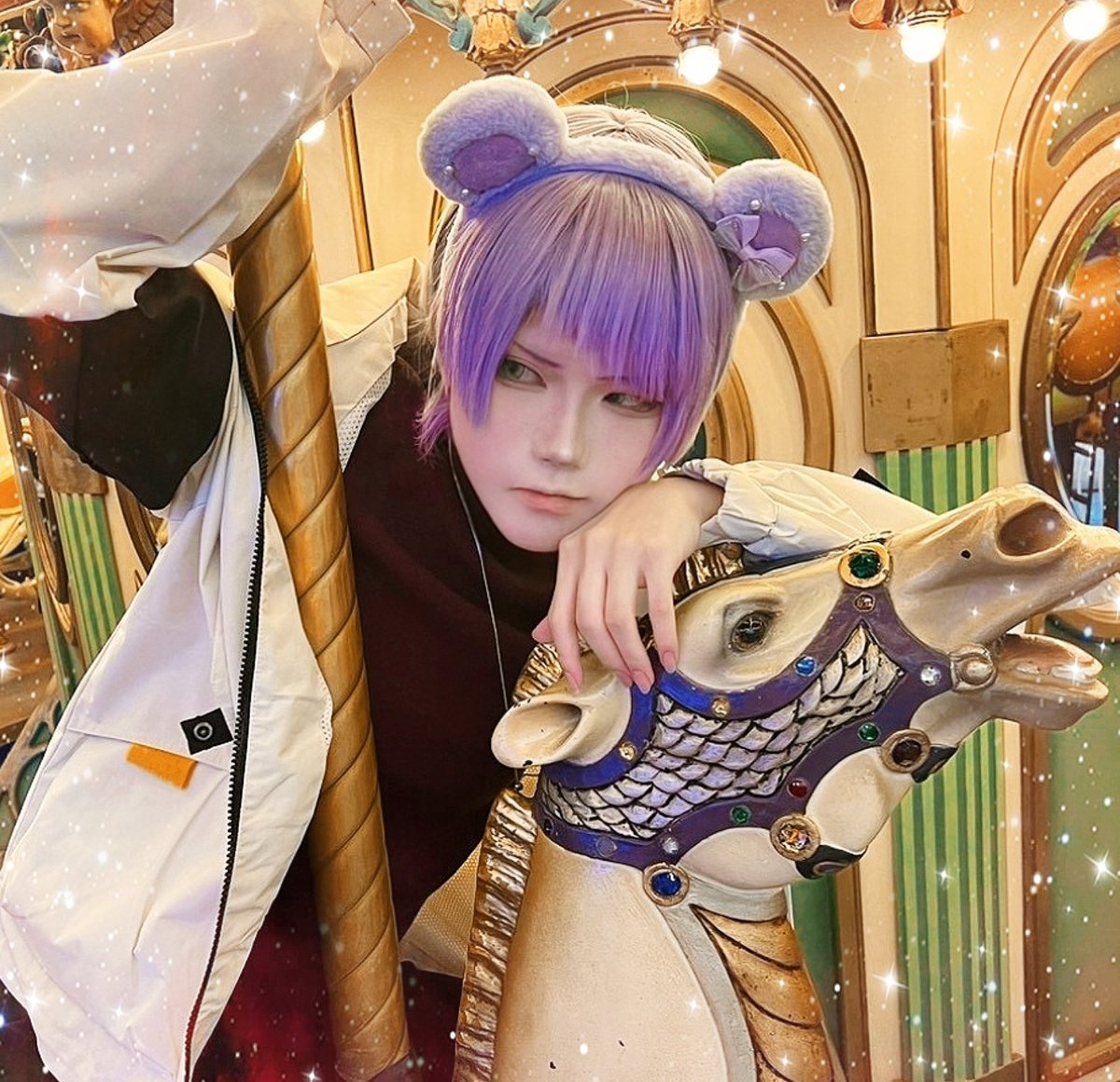momocha_281's tweet photo. cos.brmy.🧹   𝑻𝒓𝒂𝒗𝒆𝒍𝒐𝒈𝒖𝒆 
 ︎︎

݁𖥔.
  ︎︎⋆˙
       【輝き満ちるカルーセル】
 ︎︎ ︎︎ ︎︎ ︎︎ ︎︎ ︎︎︎︎   ⋆.*
 ︎︎ ︎︎ ︎︎ ︎︎ ︎︎ ︎︎   ︎︎*.+ﾟ
 ︎︎
#ニューレイヤーズパラダイス 
#コスフェスTDC
#brmy_cos https://t.co/qvb9IukOlp