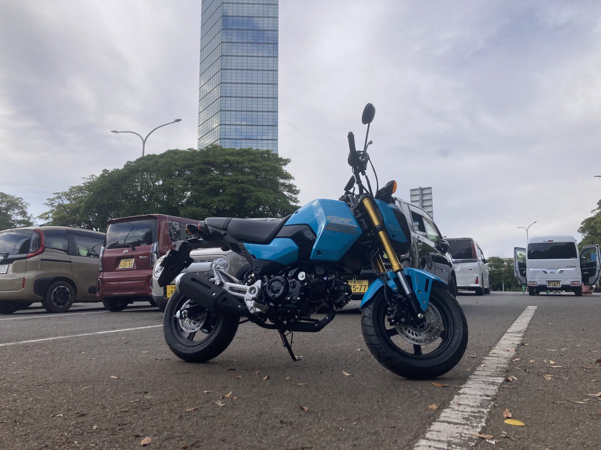 masahiro296's tweet photo. 悪天候が続き遅れましたが、本日納車となりました。 #グロム #GROM https://t.co/Z4axcBBEqW