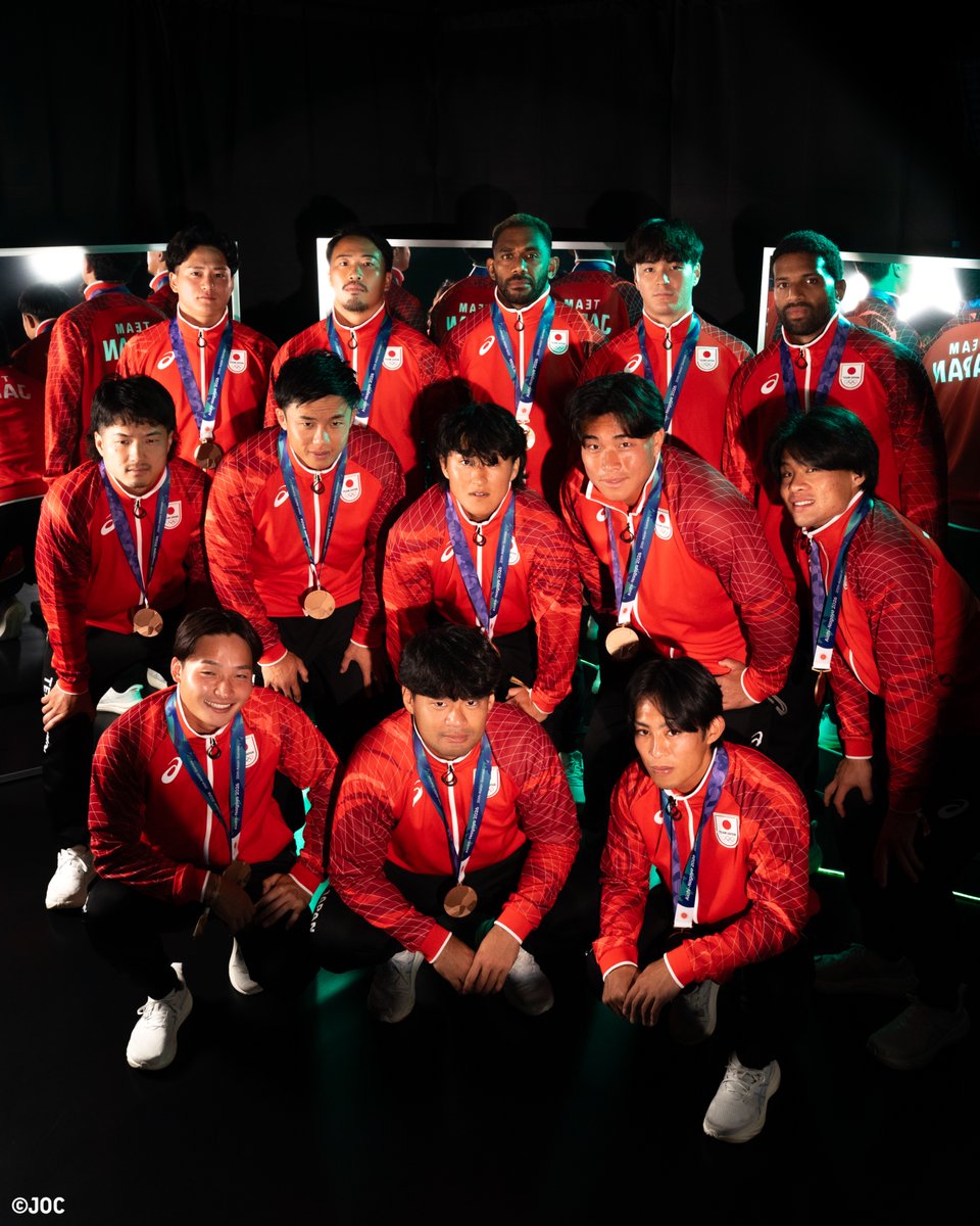 TeamJapan's tweet photo. Portrait📷

#愛知名古屋2026 🇯🇵
ラグビーフットボール 男子 #TEAMJAPAN

@JRFUMedia 
#ともに一歩踏み出す勇気を