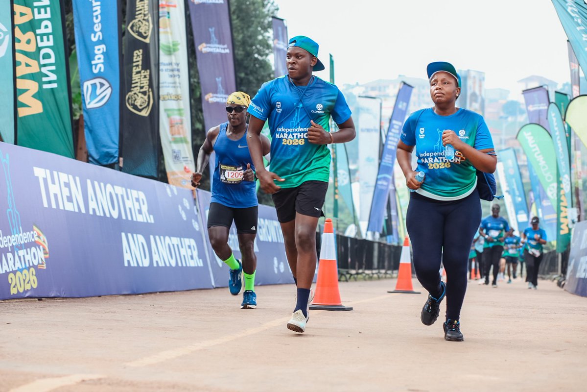 stanbicug's tweet photo. The energy at Metroplex Naalya today was absolutely unmatched. 

We showed up, laced up and conquered the 2026 Independence Marathon.

Today was about so much more than just breaking a sweat or securing a finisher’s medal. 
We ran with a unified, critical purpose:to #SaveAMother https://t.co/IPjhZPPCqi