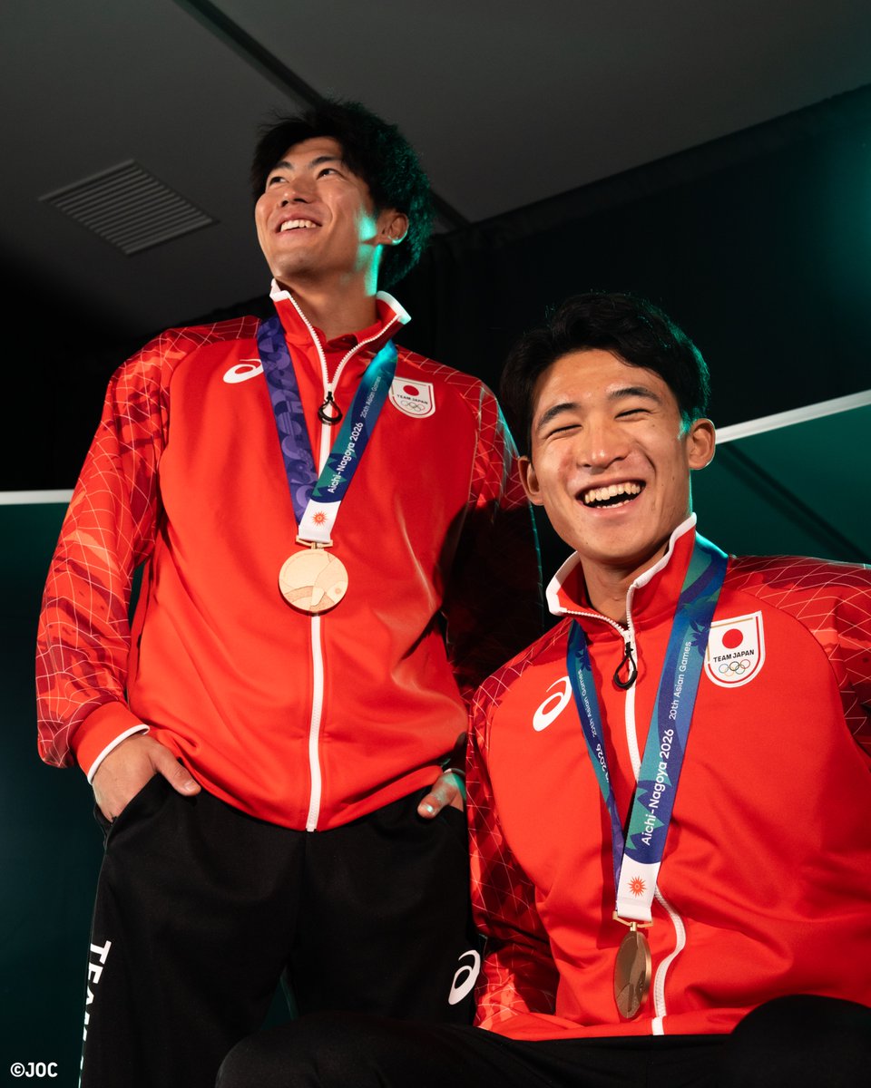 TeamJapan's tweet photo. Portrait📷

#愛知名古屋2026 🇯🇵
ビーチバレー 男子
水町泰杜 選手
黒澤孝太 選手

@jva_beachvolley 
@MizumatiTaito 
#TEAMJAPAN #ともに一歩踏み出す勇気を