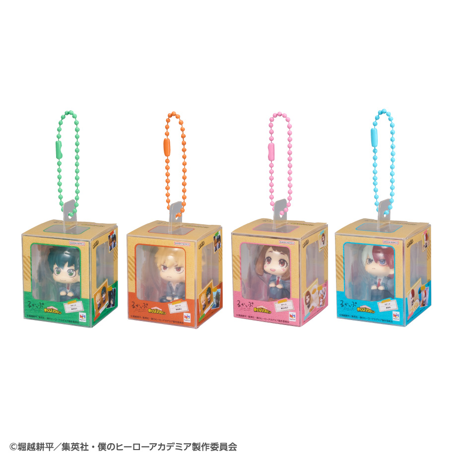 megahouse_tori's tweet photo. 【#僕のヒーローアカデミア】

◤彩色原型初公開！◢

╔══════════════╗
　見上げる見守るフィギュア
　るかっぷミニチュアコレクション
　僕のヒーローアカデミア
╚══════════════╝

僕のヒーローアカデミアのキャラクターたちが小さくなって
るかっぷ ミニチュアコレクションに登場メガ❕

⏰予約開始は10月8日(木)

予約情報は当アカでお知らせメガ！
https://t.co/W3mnhdnEuz

※ガシャポンでの発売はございません。

#heroaca_a #ヒロアカ #るかっぷ