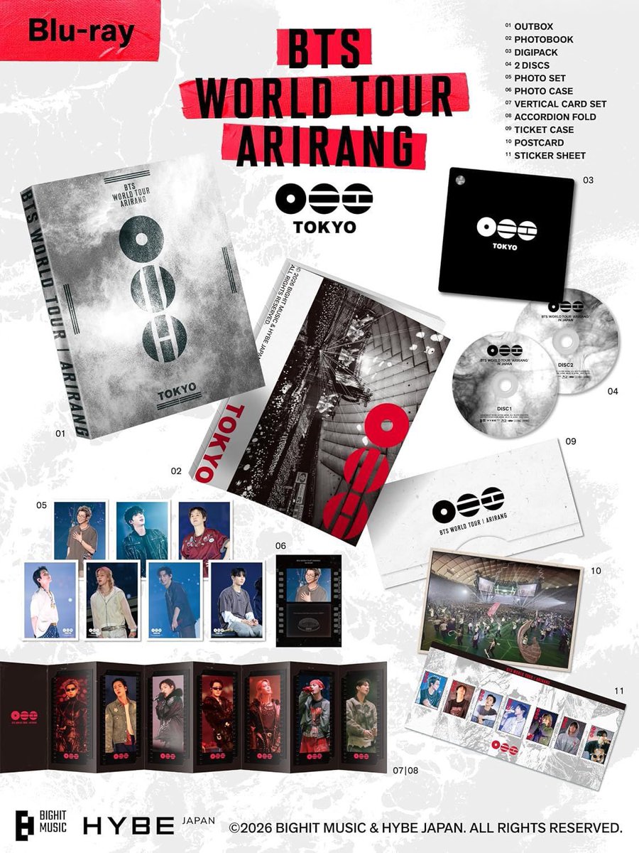 zeroOclock07's tweet photo. 🍀OPEN PRE ORDER 🍀 

WANT TO SALE 

- BTS WORLD TOUR 'ARIRANG' IN JAPAN Blu-ray 💰 1460k
- BTS WORLD TOUR 'ARIRANG' IN JAPAN DIGITAL CODE [4K] 💰1460k
- BTS WORLD TOUR 'ARIRANG' IN JAPAN [Live only Edition] Blu-ray 💰400k

❌POB

✅ BERSIH INA
✅ DP OR FULLPAY https://t.co/yvztNLX4pJ