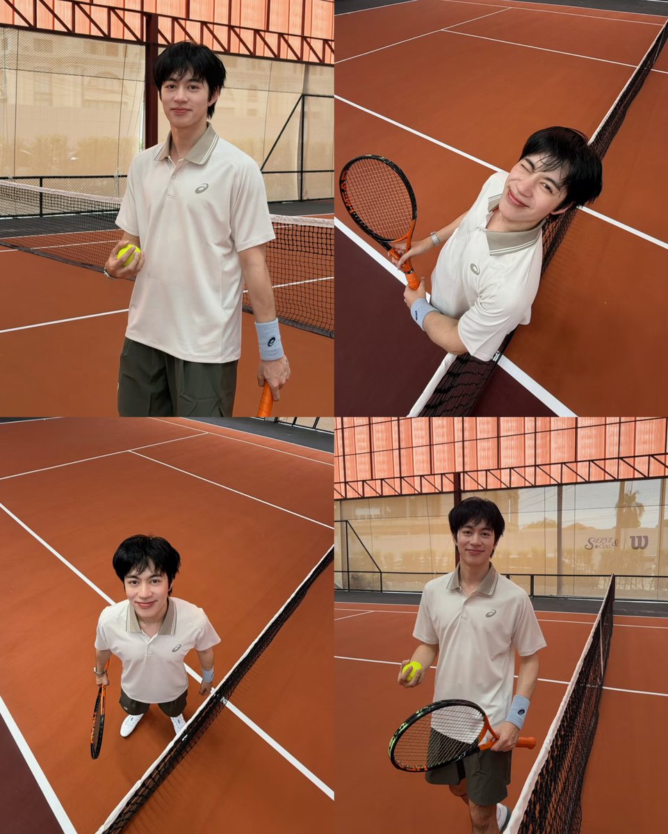 _Palucks's tweet photo. พี่นักเทนนิสสนามนี้ยิ้มหวานมาก 
วันนี้มีพี่ ASICS ด้วย 🎾🧡

#ASICSTennis #ASICSTH #PROXIEGun https://t.co/K7yyCpPikU