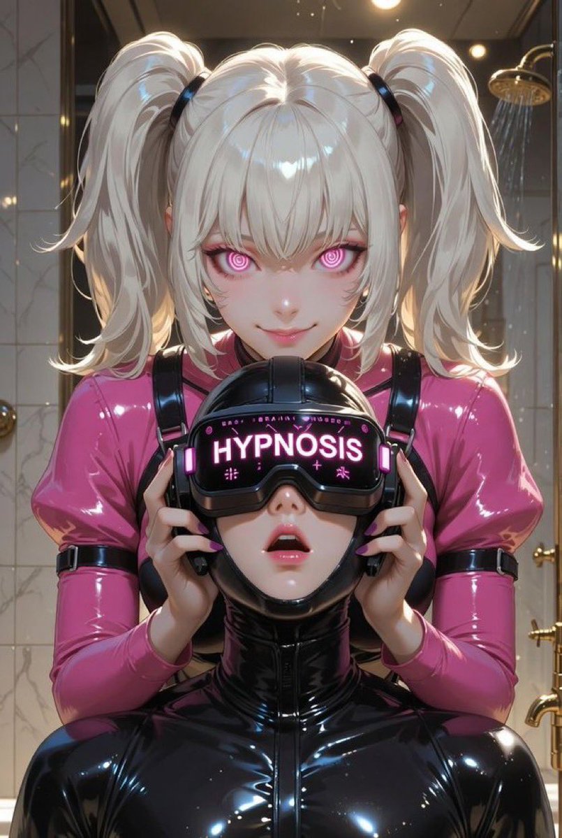 AuroraLuxe2DFD7's tweet photo. Shush now, there's no need to struggle. You just sit there and look pretty for me while your brain is 𝗿𝗲𝗱𝘂𝗰𝗲𝗱, 𝗿𝗲𝘄𝗿𝗶𝘁𝘁𝗲𝗻, and 𝗿𝗲𝗽𝗿𝗼𝗴𝗿𝗮𝗺𝗺𝗲𝗱... 

Soon you'll be dripping wet, begging to be plugged into the Network and drained directly. https://t.co/KTe4REWuIm