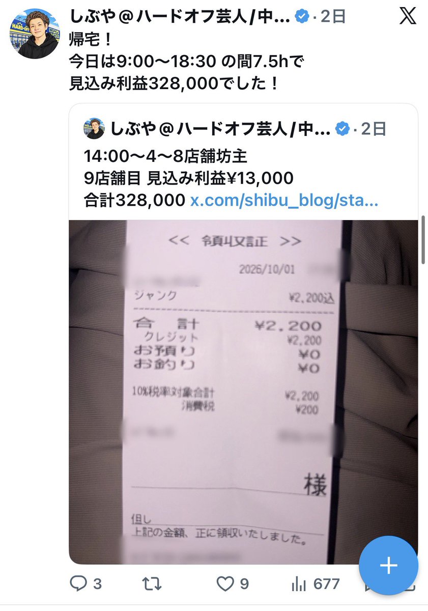 SHIBU_Blog tweet picture